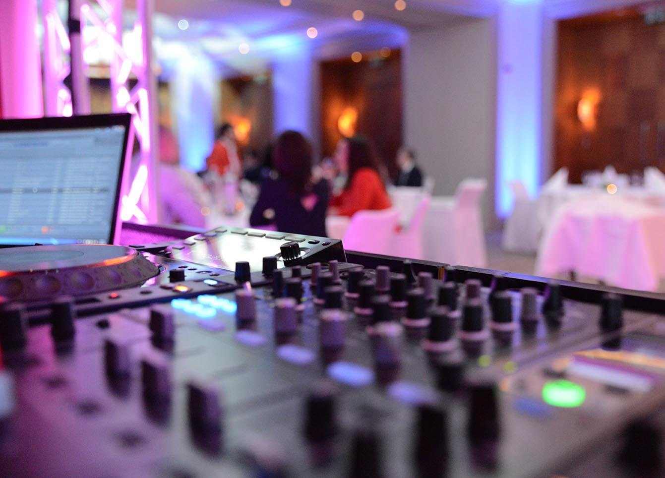 Wedding DJ Booth